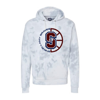 TIE-DYED HOODED SWEATSHIRT