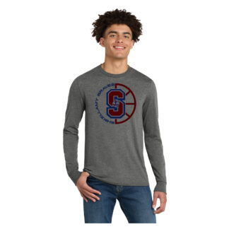 LONG SLEEVE TRI-BLEND T-SHIRT
