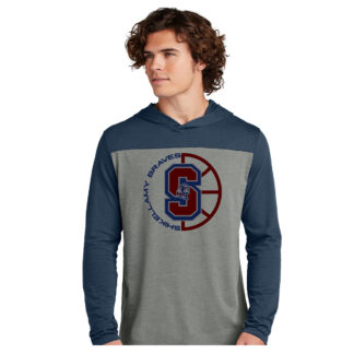 LONG SLEEVE HOODED T-SHIRT